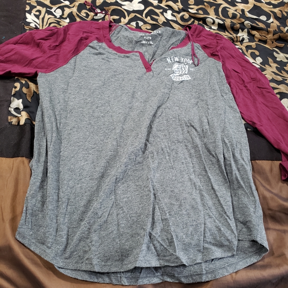 Aeropostale womens long sleeve shirt